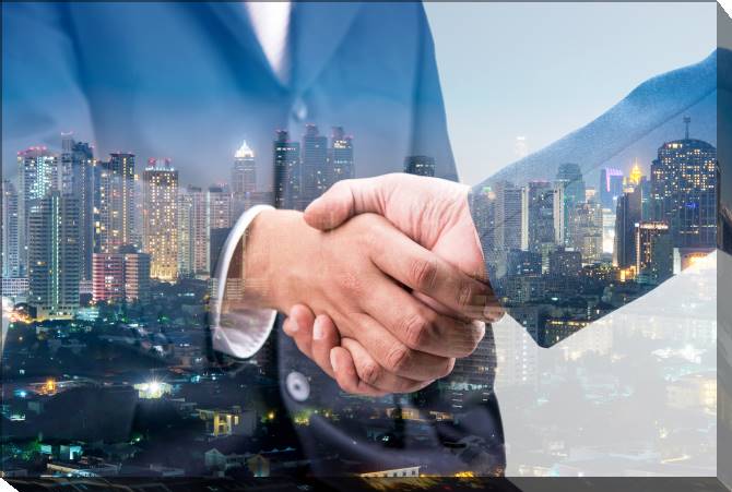 Купить и печать на заказ Картины на холсте Двойная экспозиция