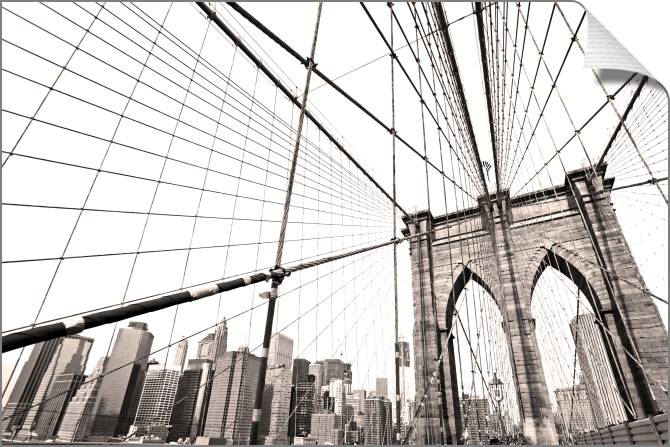 Купить и печать на заказ Картины на холсте Бруклинский мост