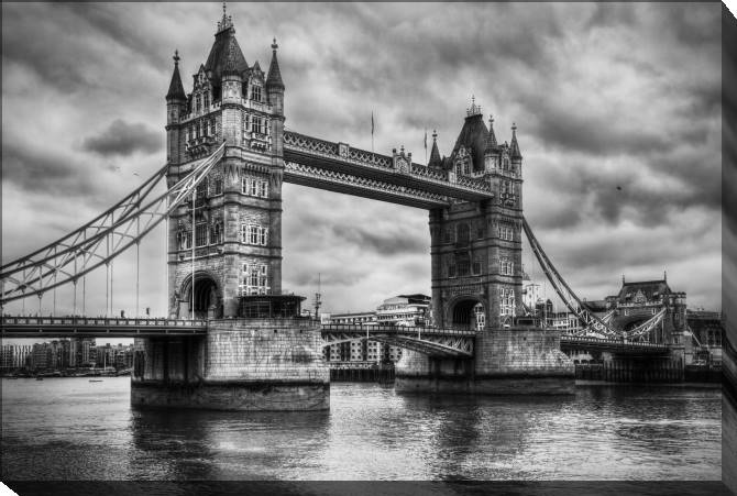Paintings on canvas Tower bridge in London