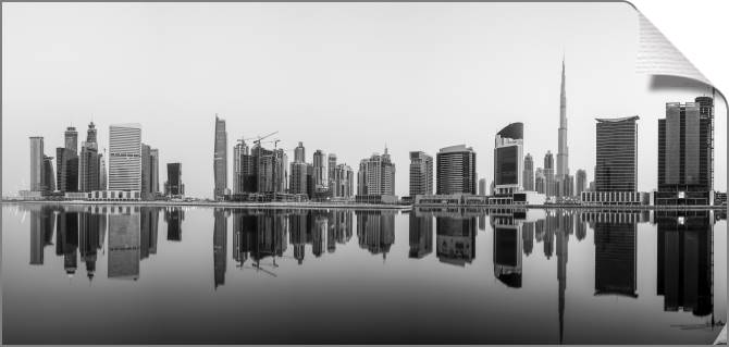 Купить и печать на заказ Картины на холсте Панорама Бизнес-Бэй