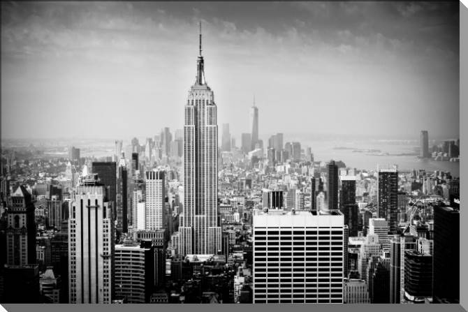 Купить и печать на заказ Картины на пластике, пеноркартоне Манхэттен