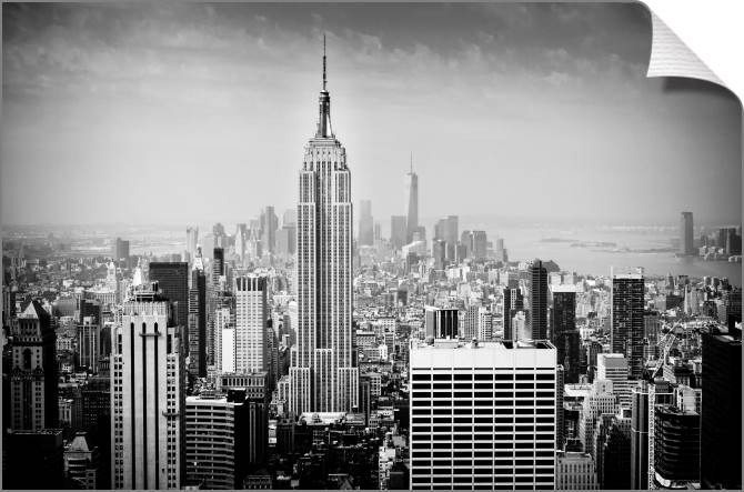 Купить и печать на заказ Картины на холсте Манхэттен