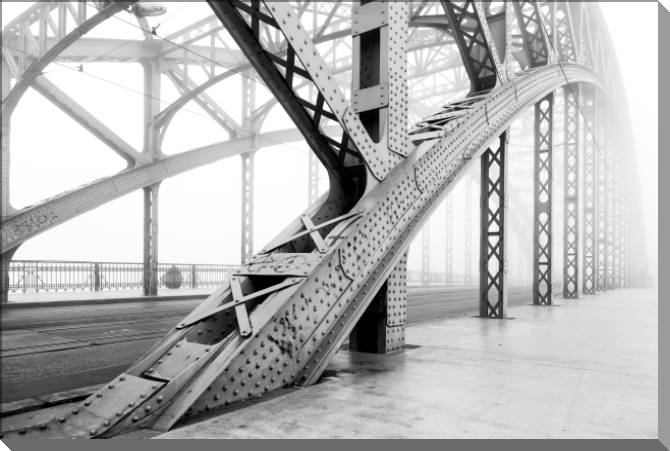 Купить и печать на заказ Картины на пластике, пеноркартоне Мост в Кракове