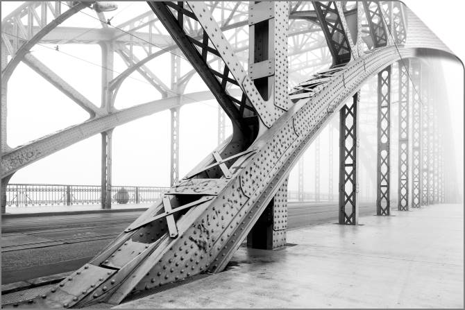 Купить и печать на заказ Картины на холсте Мост в Кракове