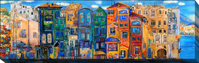 Paintings on canvas Urban mood