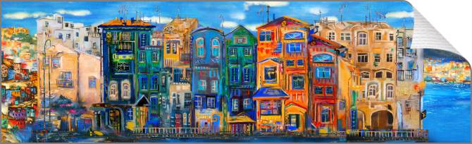 Купить и печать на заказ Картины на холсте Городское настроение