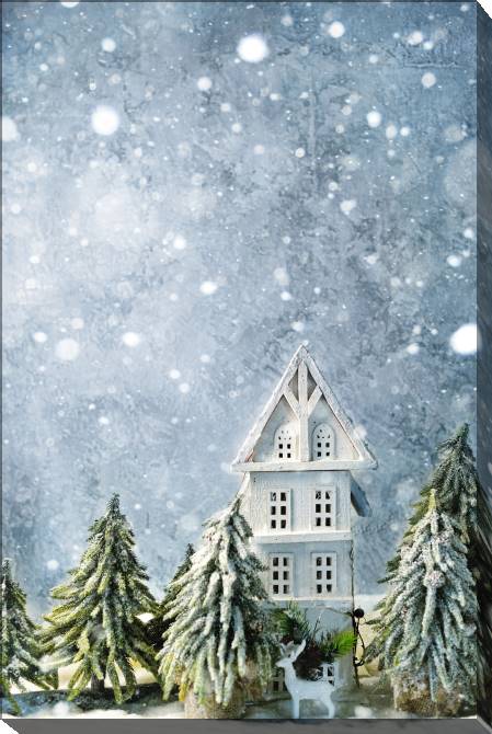 Картины на холсте Christmas decorations