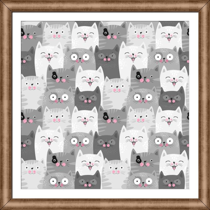 Framed and baguette paintings Seals not much happens