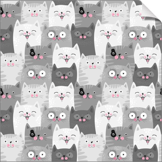 Купить и печать на заказ Картины на холсте Котиков много не бывает