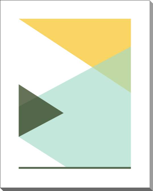 Купить и печать на заказ Картины на пластике, пеноркартоне Геометрическая композиция