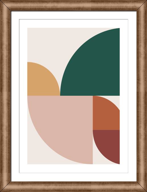 Картины в рамке, багете Abstraction in minimalism