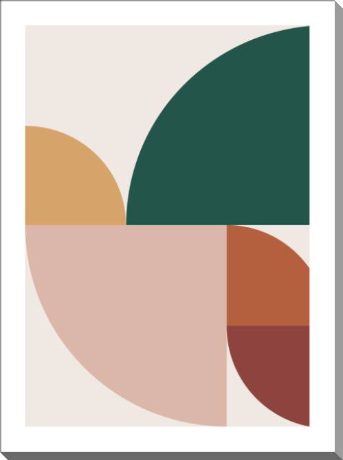 Купить и печать на заказ Картины на пластике, пеноркартоне Абстракция в минимализме