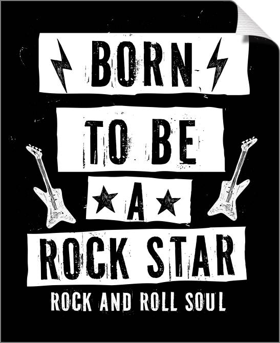 Купить и печать на заказ Картины на холсте Rock star