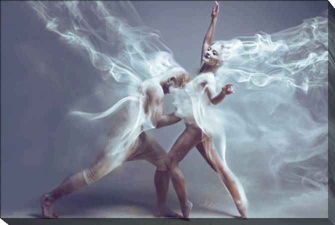 Paintings on canvas Couple dancing