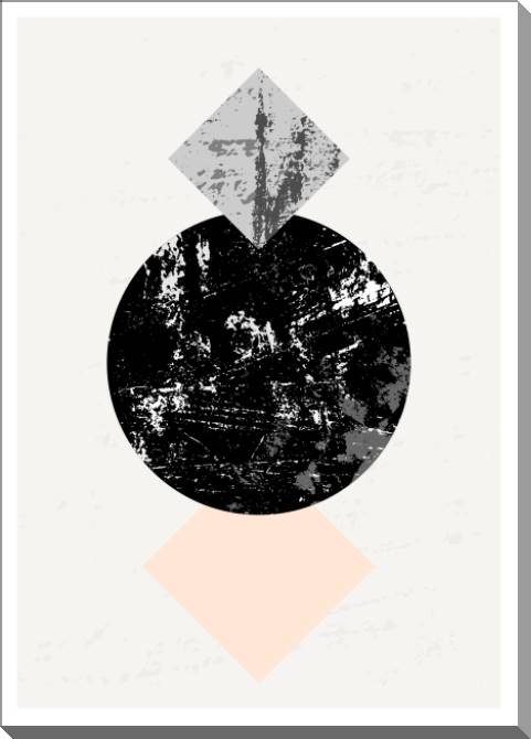 Купить и печать на заказ Картины на пластике, пеноркартоне Текстурные геометрические фигуры