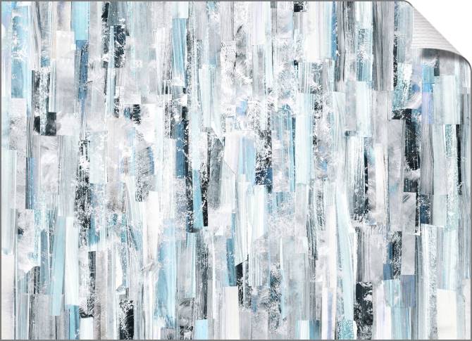 Купить и печать на заказ Картины на холсте Холодная абстракция