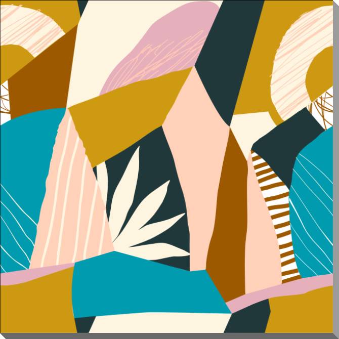 Купить и печать на заказ Картины на пластике, пеноркартоне Современный коллаж