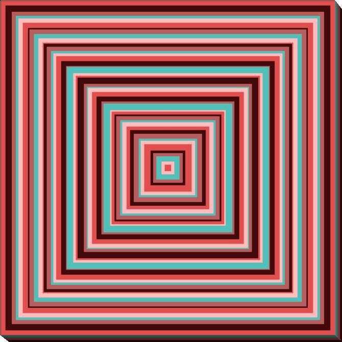 Картины на холсте Colored squares abstraction