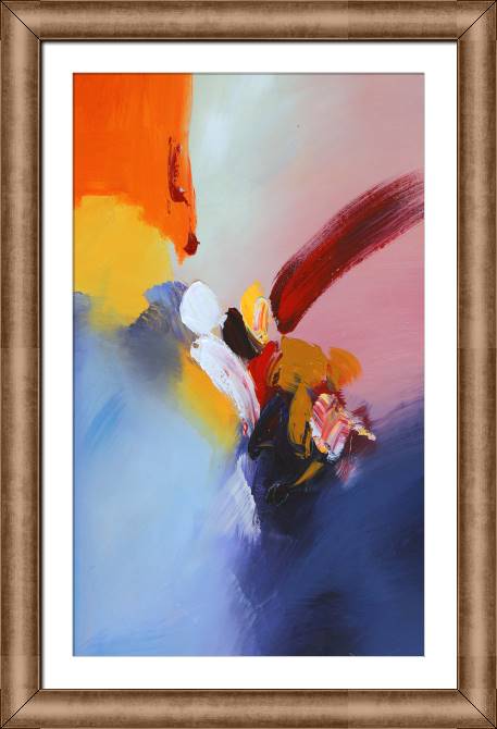 Картины в рамке, багете Color mixing