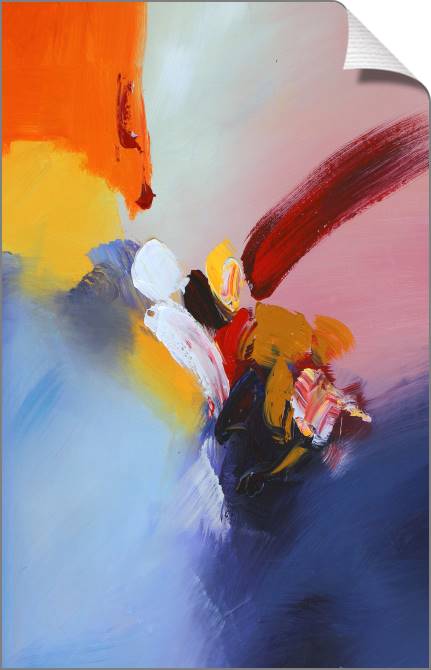 Купить и печать на заказ Картины на холсте Цветовое смешение