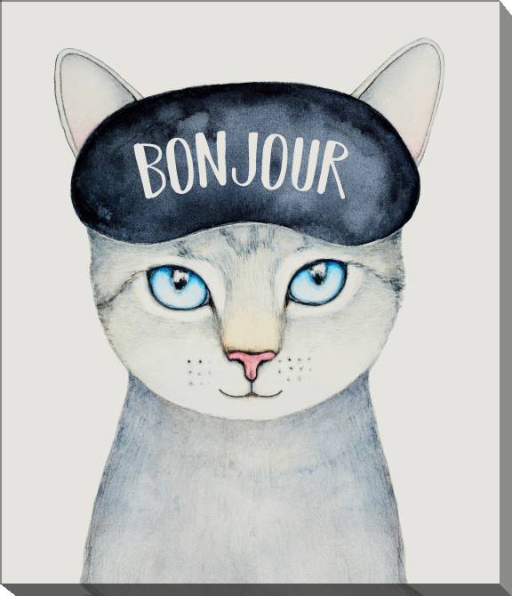 Paintings on canvas Kitty mask