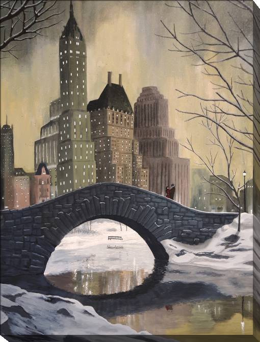 Paintings on canvas New York 1930-ies