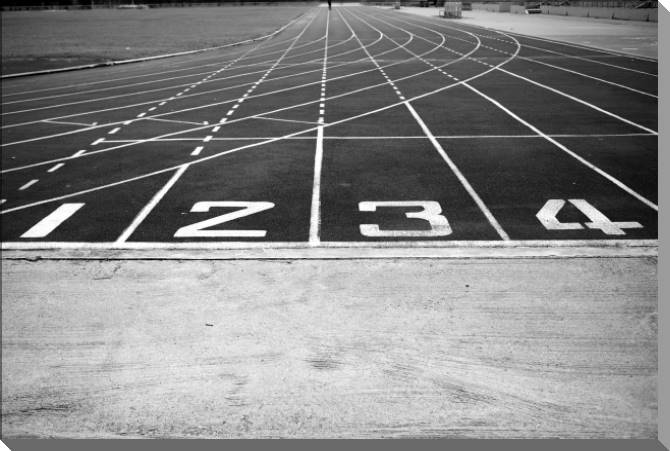 Купить и печать на заказ Картины на пластике, пеноркартоне Спортивная трасса