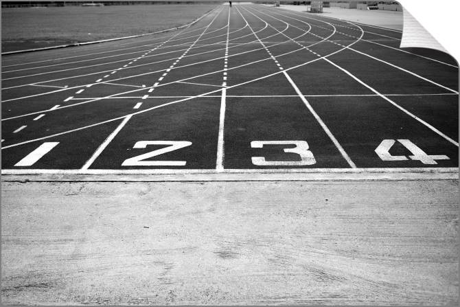 Купить и печать на заказ Картины на холсте Спортивная трасса