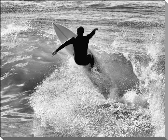 Купить и печать на заказ Картины на пластике, пеноркартоне Серфинг