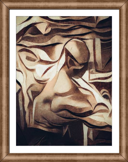 Купить и печать на заказ Картины в рамке, багете Атлет