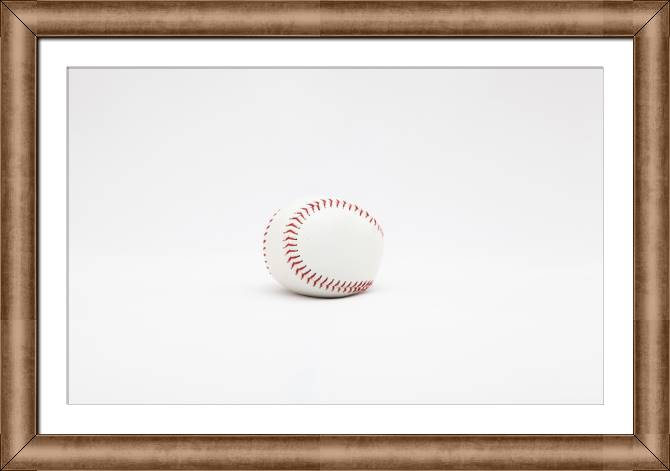 Купить и печать на заказ Репродукции картин Бейсбольный мяч