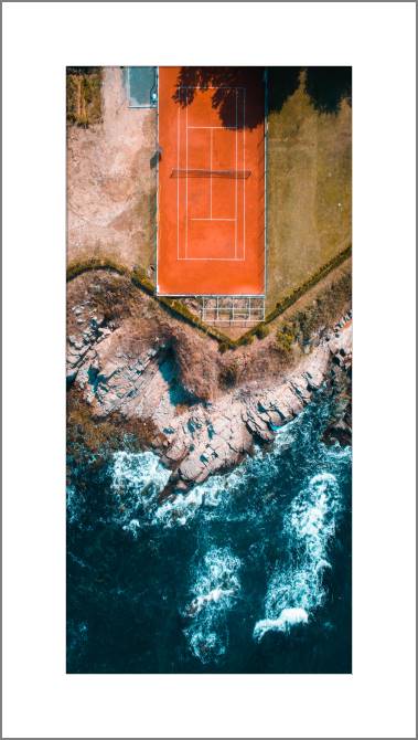 Paintings, photos from Passepartout Tennis court