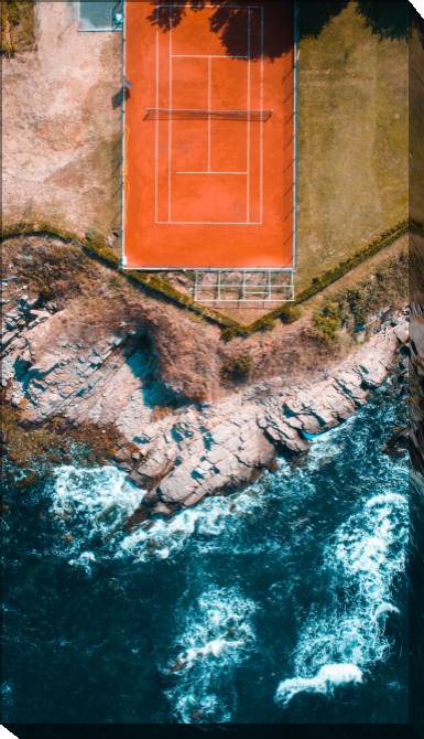 Paintings on canvas Tennis court