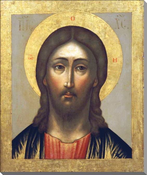 Купить и печать на заказ Картины на пластике, пеноркартоне Икона Иисуса Христа