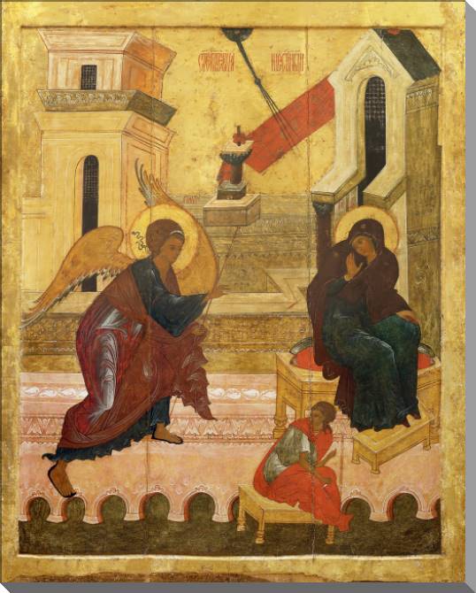 Купить и печать на заказ Картины на пластике, пеноркартоне Благовещение Пресвятой Богородицы