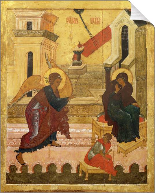 Paintings on canvas The Annunciation