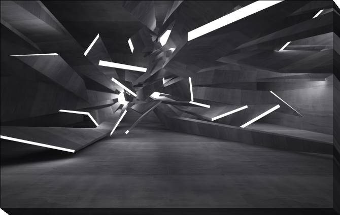 Картины на холсте A series of architectural composition-6