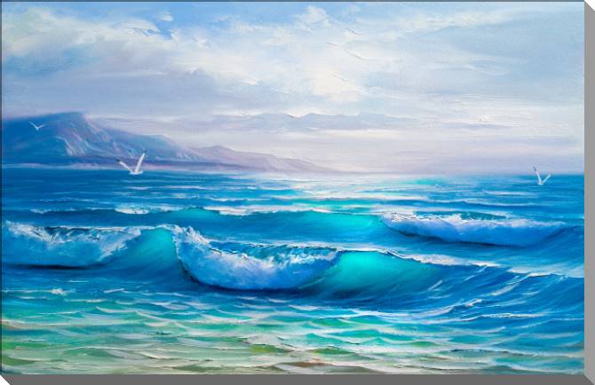 Купить и печать на заказ Картины на пластике, пеноркартоне Морской пейзаж