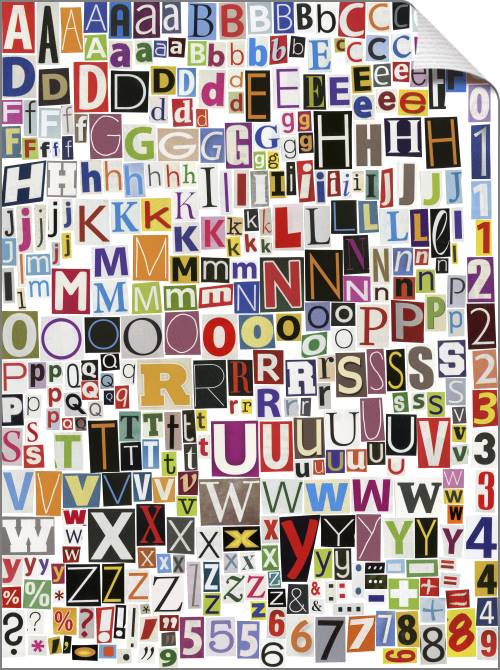 Купить и печать на заказ Картины на холсте Вырезки из журналов