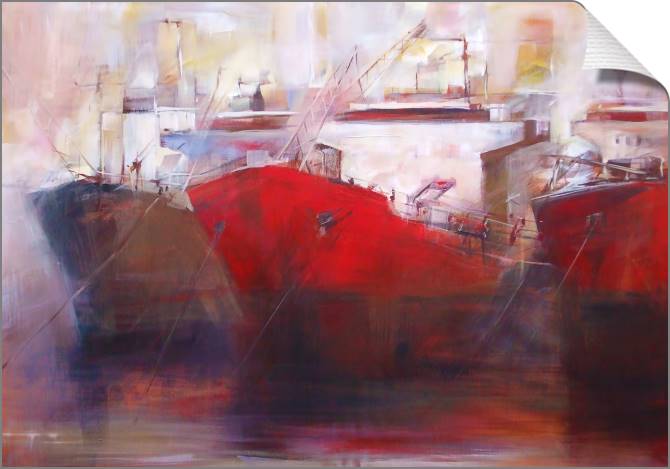 Купить и печать на заказ Картины на холсте Танкеры