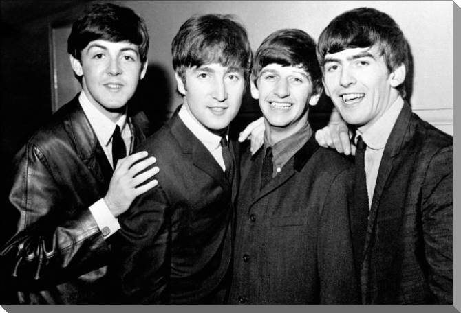 Купить и печать на заказ Картины на пластике, пеноркартоне The Beatles