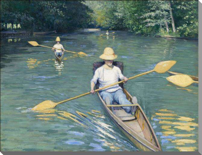 Купить и печать на заказ Картины на пластике, пеноркартоне Лодки на Йере