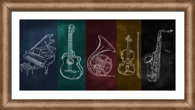 Купить и печать на заказ Картины в рамке, багете Инструменты