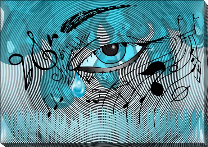 Paintings on canvas Art notes and eyes