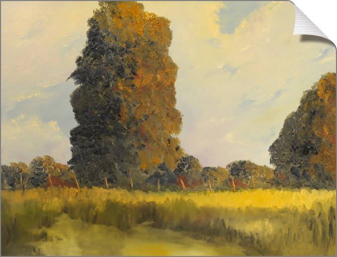 Картины на холсте Landscape with oak