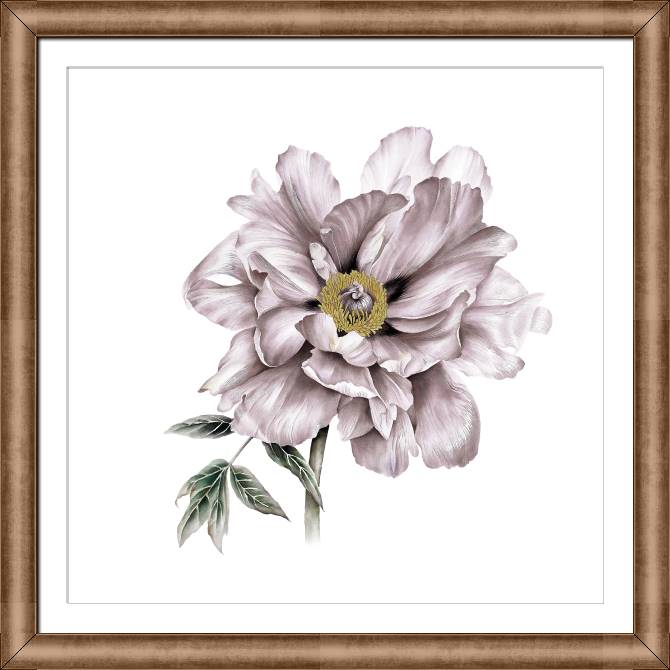 Картины в рамке, багете Delicate flowers in pastel colours