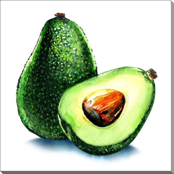 Картины на пластике, пеноркартоне Avocado