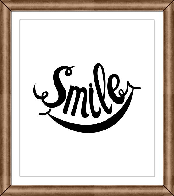 Купить и печать на заказ Репродукции картин Мотиватор Smile