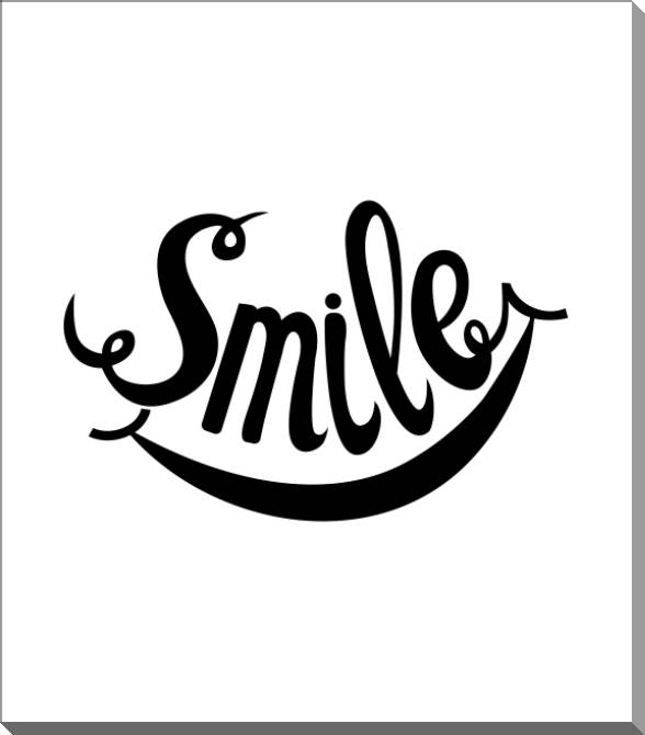 Картины на пластике, пеноркартоне Motivator Smile