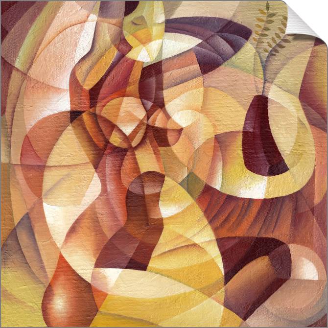 Картины на холсте Portrait of cubism (Eugene Ivanov)